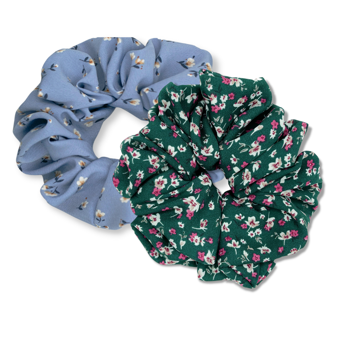 MINI Floral Scrunchie